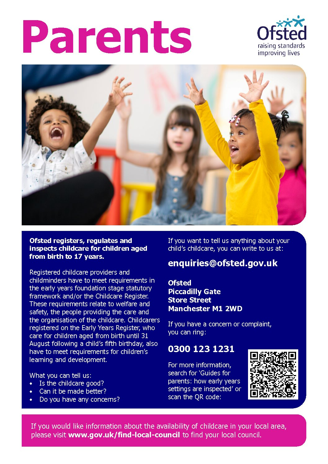 whiteley preschool ofsted